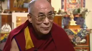 Richard Quest of CNN Interviews His Holiness the Dalai Lama