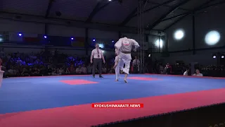 36th IKO EC, 1/4  -80 kg, Gino Consentino (France) - Ryoji Ohata (Japan, aka)