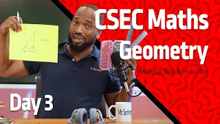 CSEC Maths Revision 2023 - Geometry with live Construction!