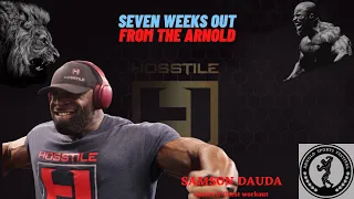 Arnold Classic 2023 series | Samson Dauda calves & chest workout