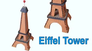 How to Make an Eiffel Tower with Cardboard