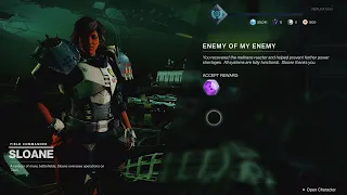 Destiny 2: New Light (Xbox One X) - Enemy of My Enemy Mission (all 3 parts)