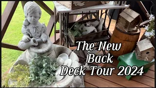 The New Back Deck Tour 2024 / Vintage/ Antiques / Primitives