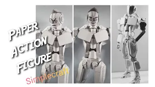 Paper Action Figure |The_Smirky_One|Simplecraft|