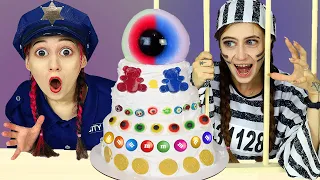 Jelly Cake Decoration Giant Eyeball 케이크 먹방 챌린지 Story by MIU