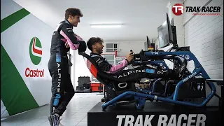 Alpine F1 Team Drivers Push the Limits in the Alpine Racing TRX! #TrakRacer