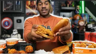 Is Popeyes New Truff Chicken Sandwich Any Good?! (Review)