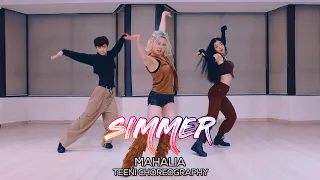 Mahalia - Simmer : Teeni Choreography [부산댄스학원/서면댄스학원]