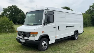 Mercedes Vario 814D LWB High Roof Panel Van Library Bus - Ready for Camper Conversion - Campervan