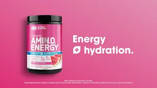Optimum Nutrition: MORE energy is just a shake away with AMIN.O. ENERGY