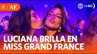 Luciana Fuster deslumbra en Miss Grand France 2024 | América Espectáculos (HOY)
