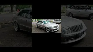 NFS Most Wanted Vibes FOR SALE MERCEDES-BENZ E240 W211 AVANTGARDE 2004 SILVER METALIK PLAT D BANDUNG