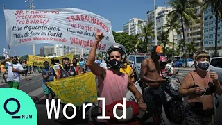 Protests in Rio as City Enters Ten-Day Lockdown