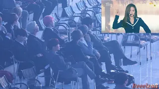 190424 BTS REACTION TWICE, YES OR YES, DTNA IN The fact music award 2019