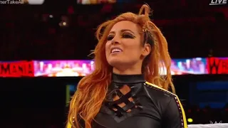 Charlotte Flair vs Ronda Rousey vs  Becky Lynch Raw & SmackDown Women’s Championship WrestleMania