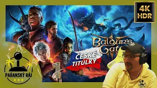 Baldur's Gate III | #1 Český Gameplay / Let's Play s AI češtinou přes PC - Ultra | CZ 4K60 HDR