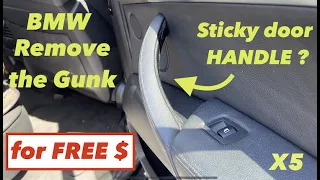 BMW sticky door Handle - $0 repair