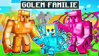 ADOPTIERT von der GOLEM FAMILIE in Minecraft!