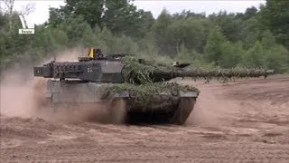 Grantiger Löwe - Panzer der Bundeswehr bei Großübung