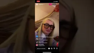 Kim Petras posted a new snippet for a new song on Instagram live.