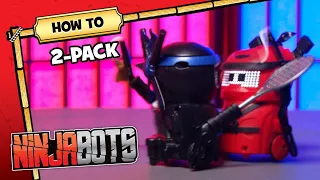 Ninja Bots! Hilarious Battling Robots | Learn to be a Ninja Bots Master | Double Pack