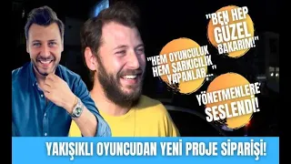 Yakışıklı oyuncu Ümit Kantarcılar "Yeni Proje" siparişi verdi. Kahkahalar havada uçuştu.