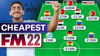 The CHEAPEST Possible Team of Wonderkids | FM22 Wonderkids