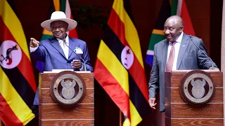 MUSEVENI TELLS RWAMAPHOSA - NEO COLONIALISM HAS FAILED, WHAT YOU SEE IN AFRICA ARE ITS  BAD FRUITS