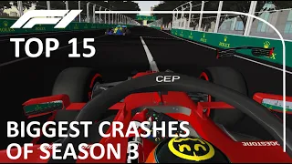 Biggest Crashes of Season 3 - G4 Racing League - rFactor
