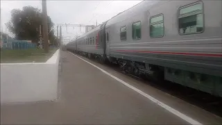 Электровоз ЭП1М-759 с поездом №155С Анапа-Москва