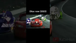 Diluc now vs then