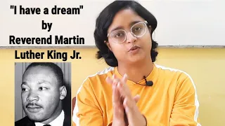 ''I have a dream'' by Martin Luther King Jr. | Part 1 | in hindi & english| line by line description
