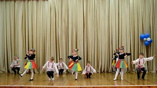 Белорусский танец "Дудалка-стукалка". Ириски.