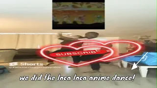 Loca Anime Dance #shorts #trending