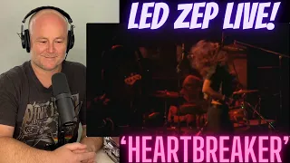 Drum Teacher Reacts: Led Zeppelin - 'Heartbreaker' | Madison Square Garden, NY 1973