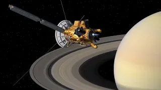 Гравитационный маневр зонда Кассини (Cassini). Полет к Сатурну.