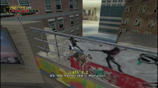 Buttslap after Bunny Hop Revert Anywhere (THUG Pro)