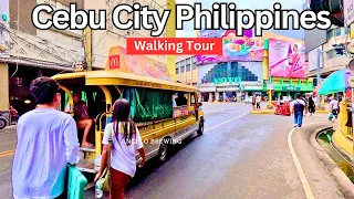 Cebu City Downtown Colon Street 4K Walking Tour Philippines