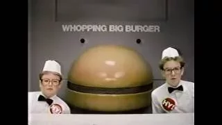 Wendy's Hamburgers & NBC promo 1984