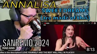 METALHEAD REACTS| Annalisa -  "Sweet dreams" (are made of this) (SANREMO 2024)