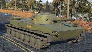 War Thunder: PT-76 Chinese Light Tank Gameplay [1440p 60FPS]