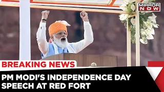 76th Independence Day: PM Narendra Modi's Speech  At Redfort | Mirror Now