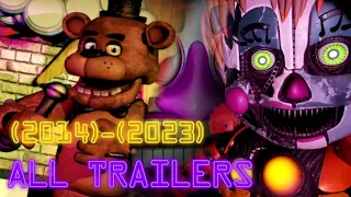 Five Nights at Freddy's - All Trailers(2014 - 2023)