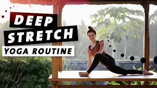 Yoga Deep Stretch Routine | Den ganzen Körper dehnen | Entspannung & Beweglichkeit