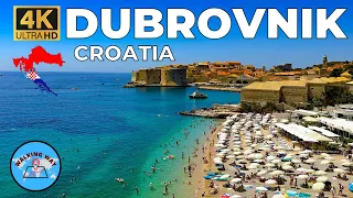 Dubrovnik, Croatia Walking Tour - 4K 60fps with Captions