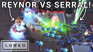 StarCraft 2: Reynor Plays PROTOSS vs Serral?!