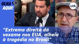 Reinaldo: Paulo Figueiredo é humilhado nos EUA; extrema direita faz pantomima durante tragédia no RS