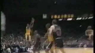 Michael Jordan 1997: 2nd Game Vs. Shaq/Kobe Lakers, 27pts