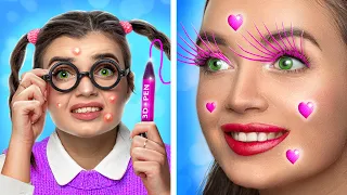 From Nerd to Popular! Extreme Makeover With Gadgets From TikTok!