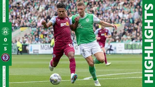 Highlights: Hibernian FC 0 Aston Villa 5 | UEFA Europa Conference League